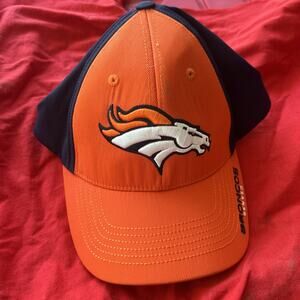 Denver Broncos Hat Cap - Navy Blue Strap Back Men Adjustable NFL Football Blue